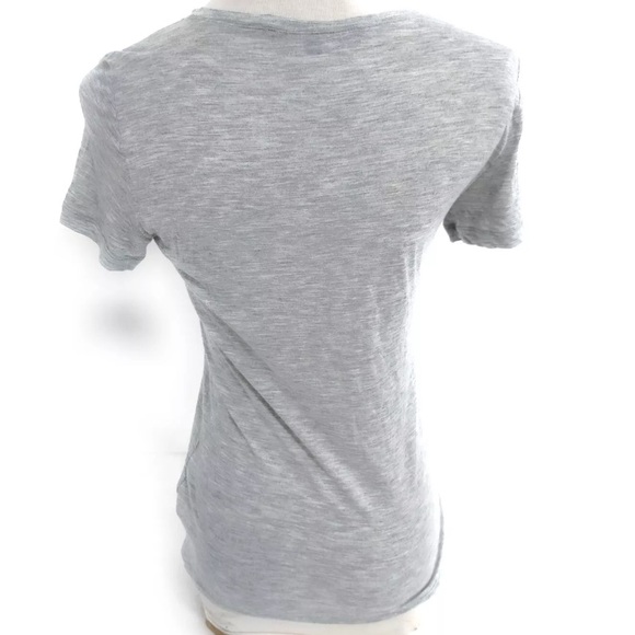 Gucci Gray & Pink Logo Top - Size XS - Picture 3 of 9